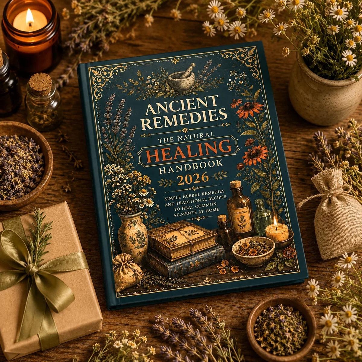 Ancient Remedies Healing Handbook 2026 Herbal Medicine Guide Natural Home Remedies for Wellness and Immune Support Books
