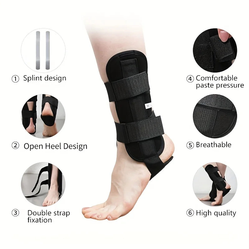Sprain Protection Ankle Support Splint Support Foot Strap Ankle Stabilizer Elastic Belt Retainer Clip Corrector Ankle Protector