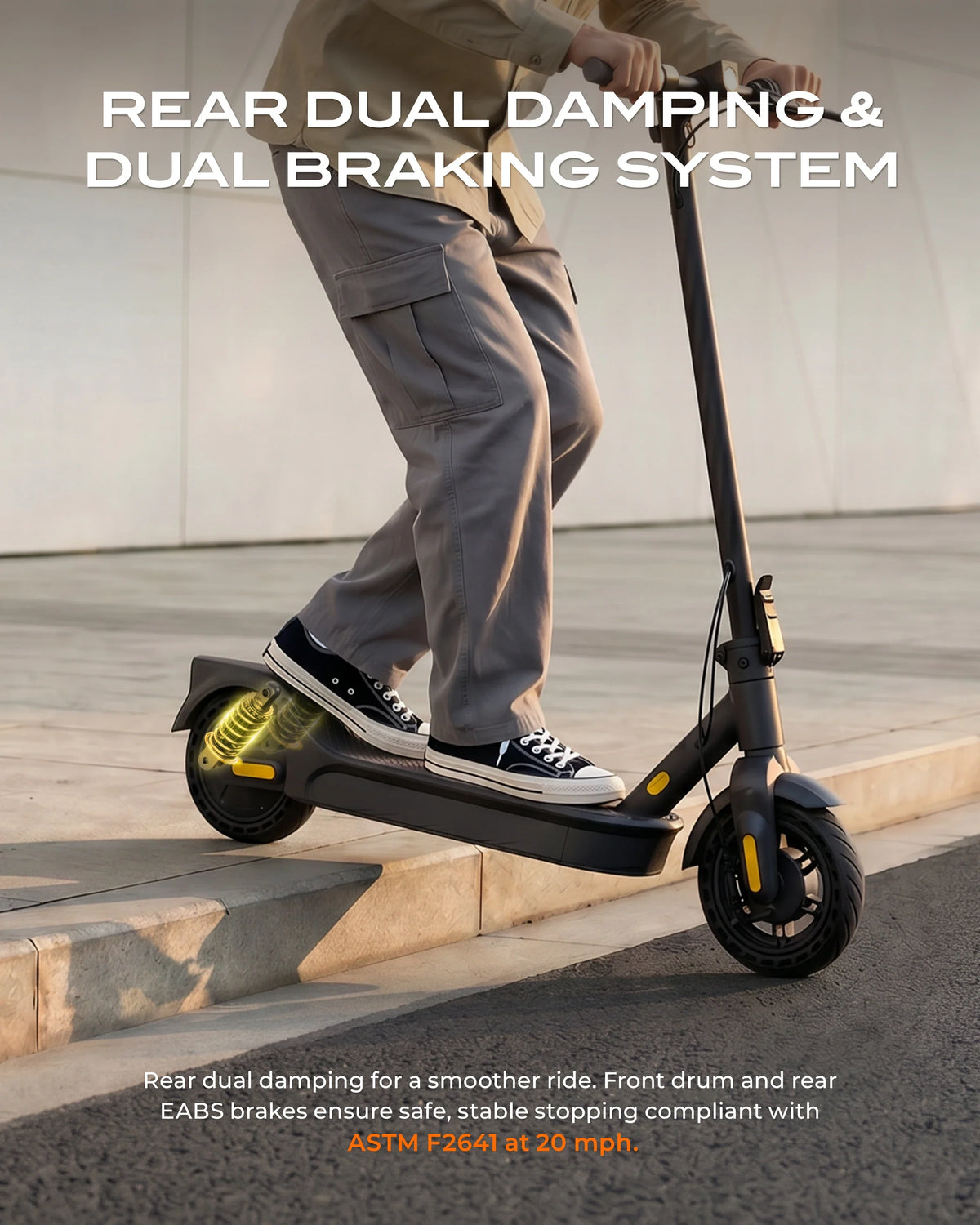 Foldable Adult Electric Scooter 8.5 Inch 500W 36V Long Range E Scooters Portable Commuter E Scooter For Adult Daily Travel