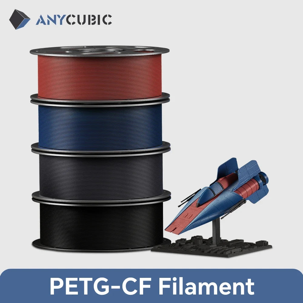 ANYCUBIC PETG-CF Carbon Fiber 3D Printer Filament