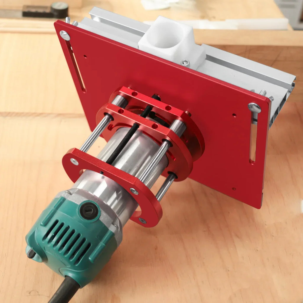 Router Table Insert Plate Set - Metal Woodworking Tool & Accessory