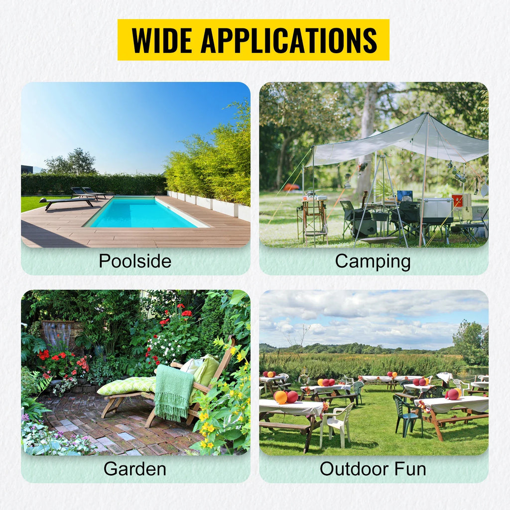 SucceBuy Outdoor Storage Box Patio Deck Box 100 /150 /230 Gallon Waterproof PE Tarpaulin Patio & Garden Furniture Home & Garden