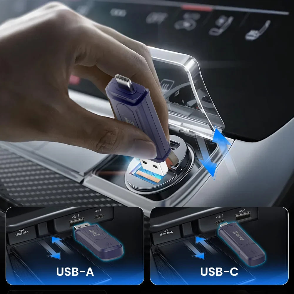 Carlinkit Mini 5 Pro Wireless CarPlay & Android Auto Adapter