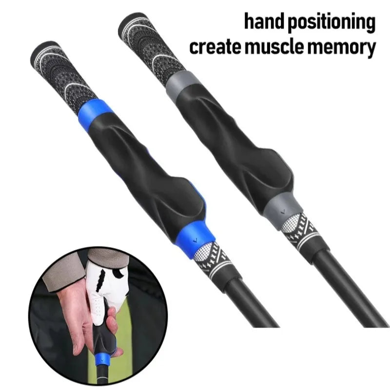 1PCS Portable Golf Grip Trainer, Lightweight Golf Training Aid, Convenient for Practice & Outdoor Golf Training