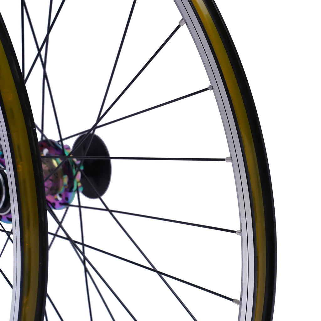 27.5-Inch MTB Quick-Release Disc Brake Wheelset, Front & Rear