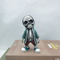 Miniature Resin Skeleton Figurine for Halloween and Gothic Decor