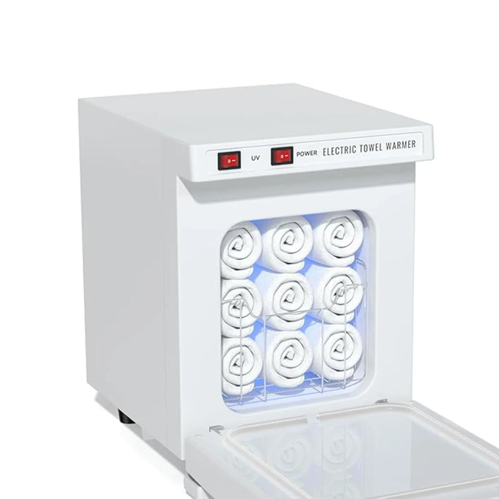 5L Mini Heated Towel Cabinet Towel Heater Electric Tower Warmer for Facials SPA Barbershop Esthetician