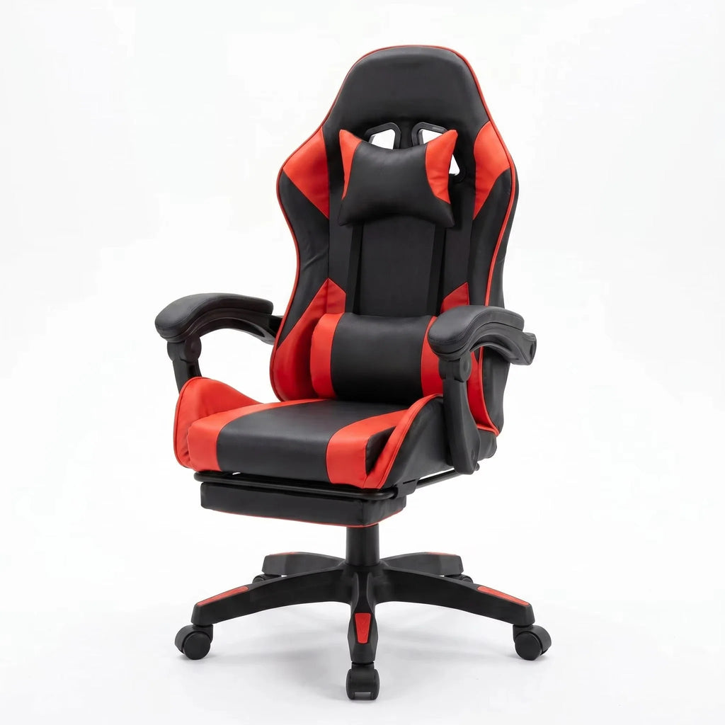 Cheap Pc Racing Computer Reclining Leather Silla Gamer Led Gaming Chair With Footrest