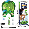 Household Toilet Leisure Golf Scene Leisure Entertainment Sports Toy Toilet Mini Set Putting Pad Swing Trainer