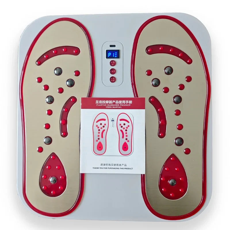 Family multifunctional foot massage, relaxing foot massage, multi-level adjustable massage, powerful power massage pad