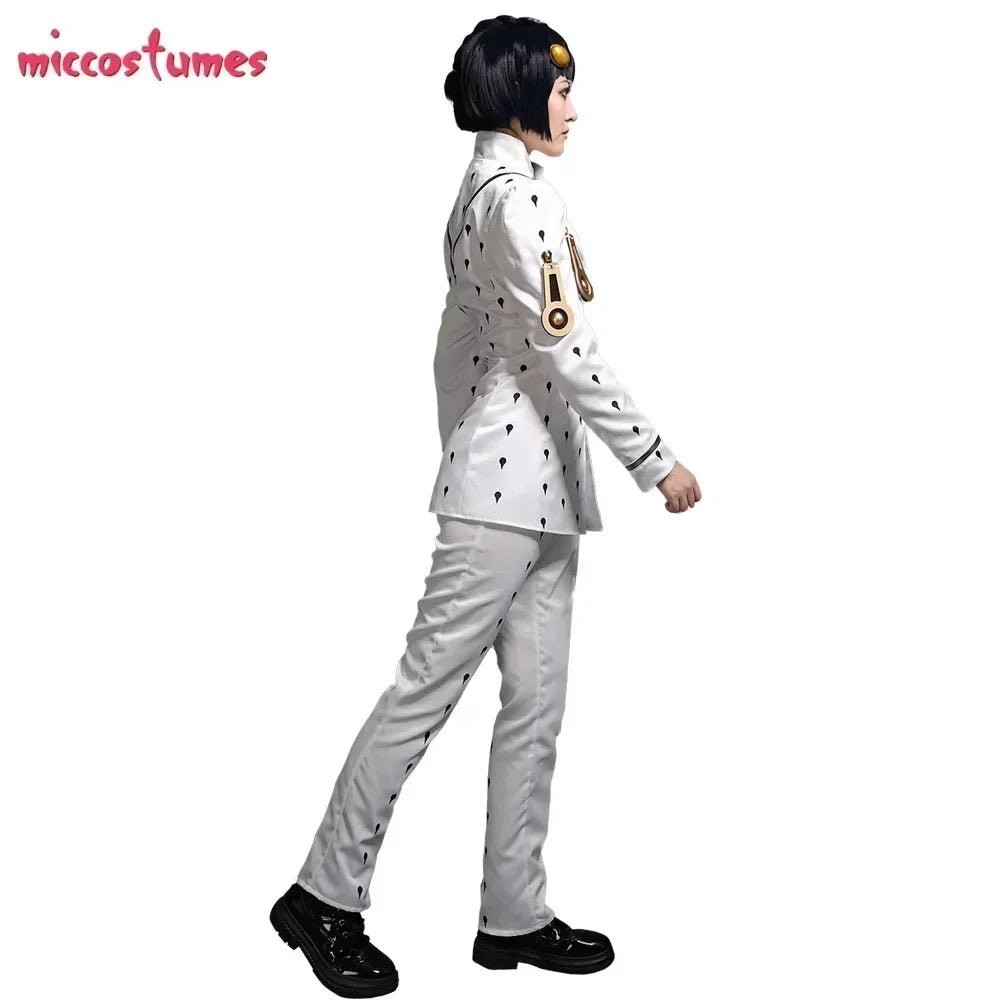 HAIKYUU Men's Golden Wind Cosplay Costume Top and Pants Full Sets for Halloween Costume