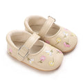0-1Year Baby Shoes Infant Pre-Walker Shoes Girls Princess Bow Shoes Cute Breathable Flower Soft Sole Casual Sports Footwear