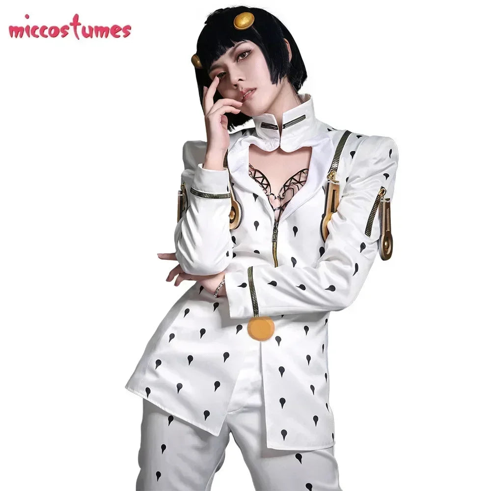 HAIKYUU Men's Golden Wind Cosplay Costume Top and Pants Full Sets for Halloween Costume