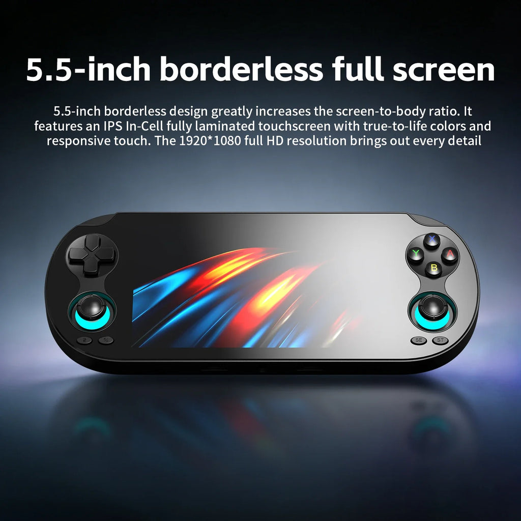 Anbernic RG VITA & RG VITA Pro 64 Bit Handheld Game Console Android Large-angle 3D Hall Joystick 5000 mAh Video Game Player