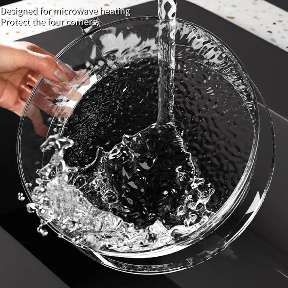 1Pc Microwave Splatter Cover, Unbreakable Foldable Dish Lid, Stackable Insect Proof for Kitchen Camping BBQ