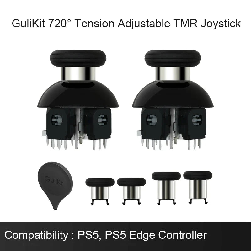 GuliKit NS55 720° Tension Adjustable TMR Joystick for Switch Pro Xbox Series PS4 PS5 Edge Gamepad Controller Game Accessories