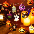 Halloween LED String Lights, Pumpkin Ghost Spider Web, 1.5-6m