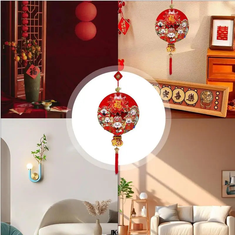 Lunar New Year Snake Hanging Decoration, 80 x 38cm