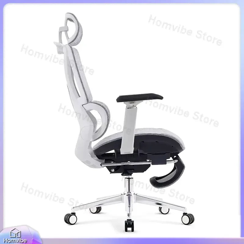 Gaming Chair with LED Lights Ergonomic Mesh Back Office Chair for Gamers Computer Desk Chair Adjustable Height Reclining