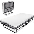 Milliard Diplomat Twin Folding Bed with Memory Foam Mattress