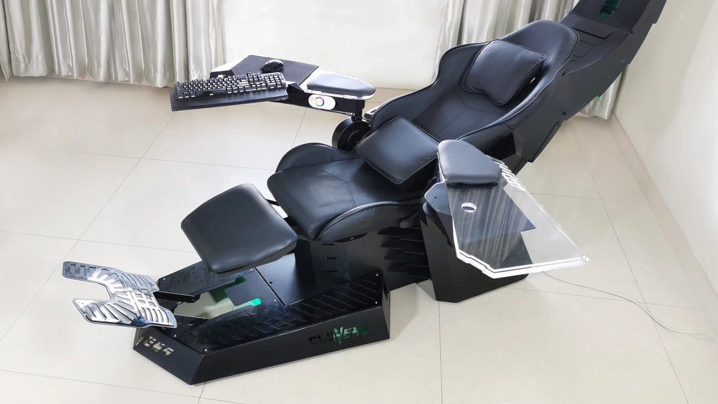 Hot Sell Modern Design RGB LED High Quality OEM ODM Ergonomic Recline Gamer Chair Swivel Racing Gaming Chair With Foot Rest