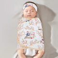 Cotton Baby Swaddle Anti-shock Sleeping Blanket Summer Thin Swaddling Wrap for Newborn Baby Sleeping Bag Bedding Items