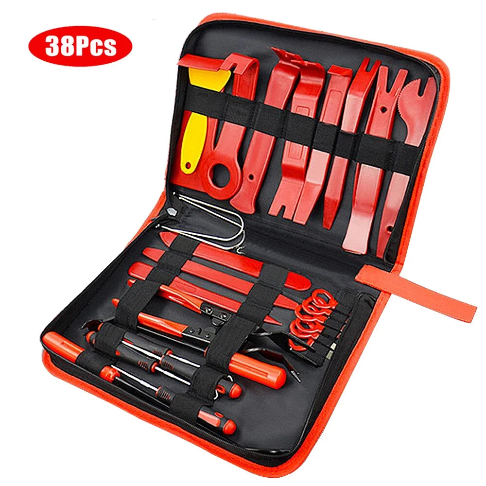 38-Piece Car Interior Trim Removal Tool Kit