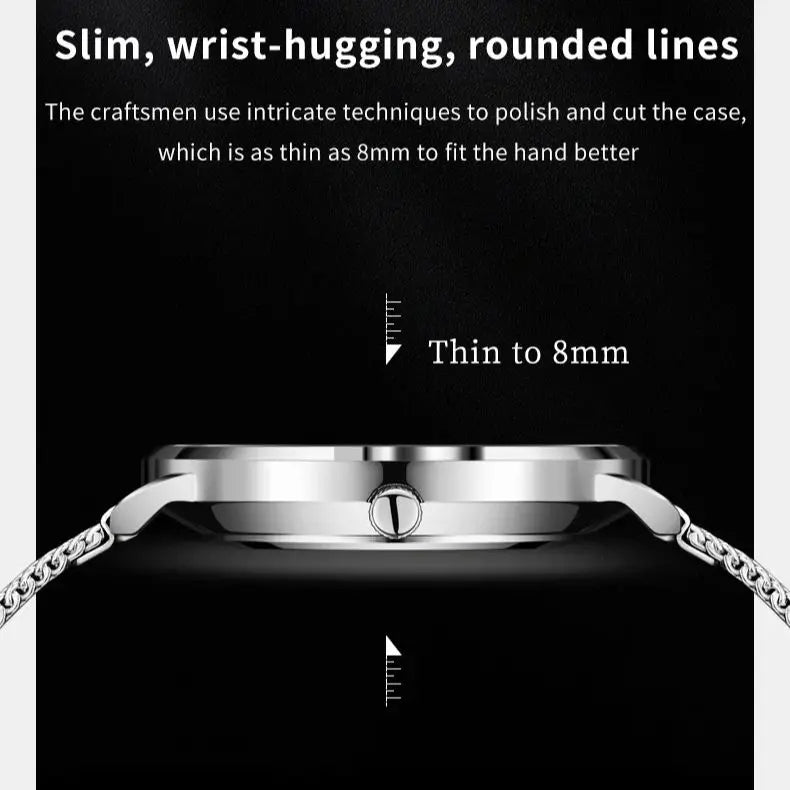 OLEVS 5623 Men’s Ultra-Thin Quartz Watch with Auto Date