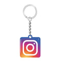 NFC Smart Epoxy Keychain for Google Instagram WhatsApp Facebook Snapchat Review Tap Keychain for Instant Customer Feedback