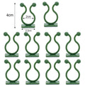 Invisible Plant Support Clips for Climbing Orchid Flower Ties Tomato Vine Plastic Garden Self-Adhesive Wall Fixture Binding Hook