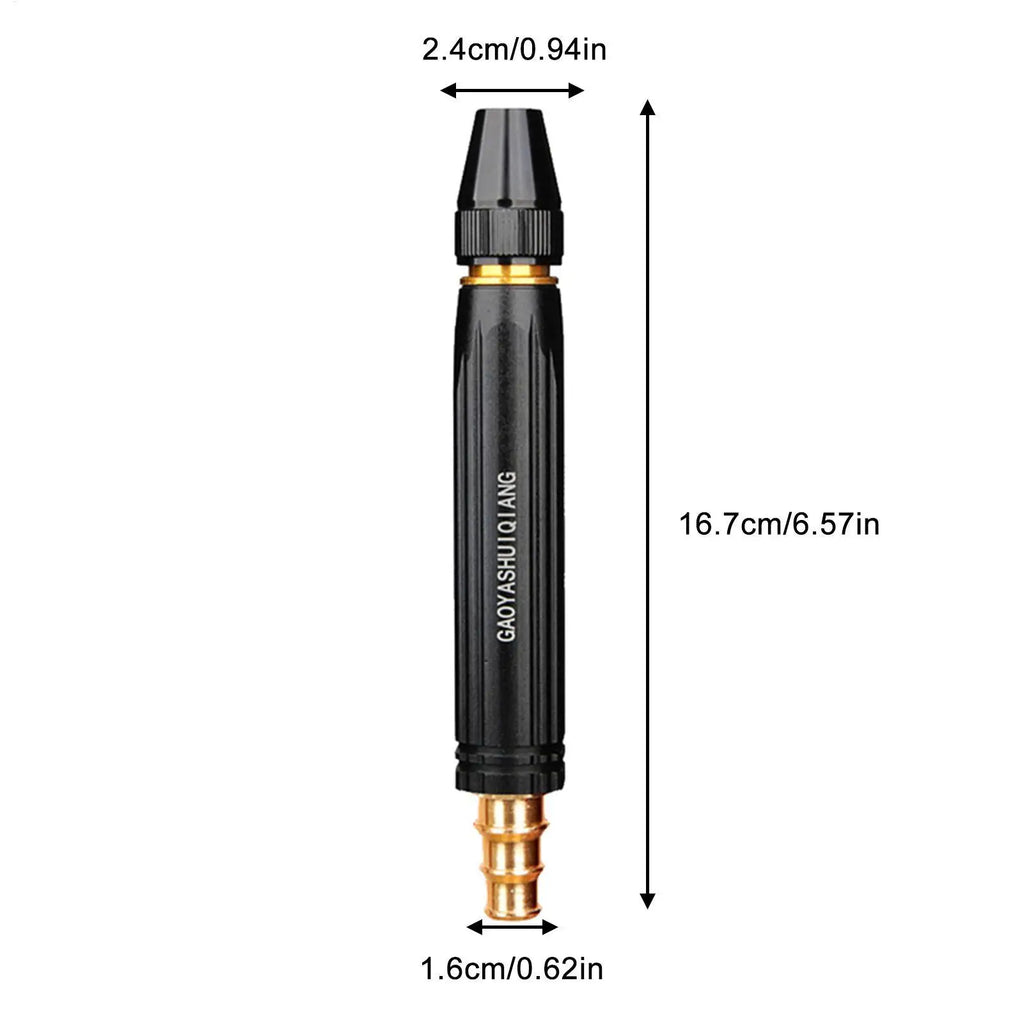 High Pressure Washing Water Gun Adjustable Nipple Type Portable Direct Spray Car Wash Nozzle Home Garden Shower Water Gun Tools