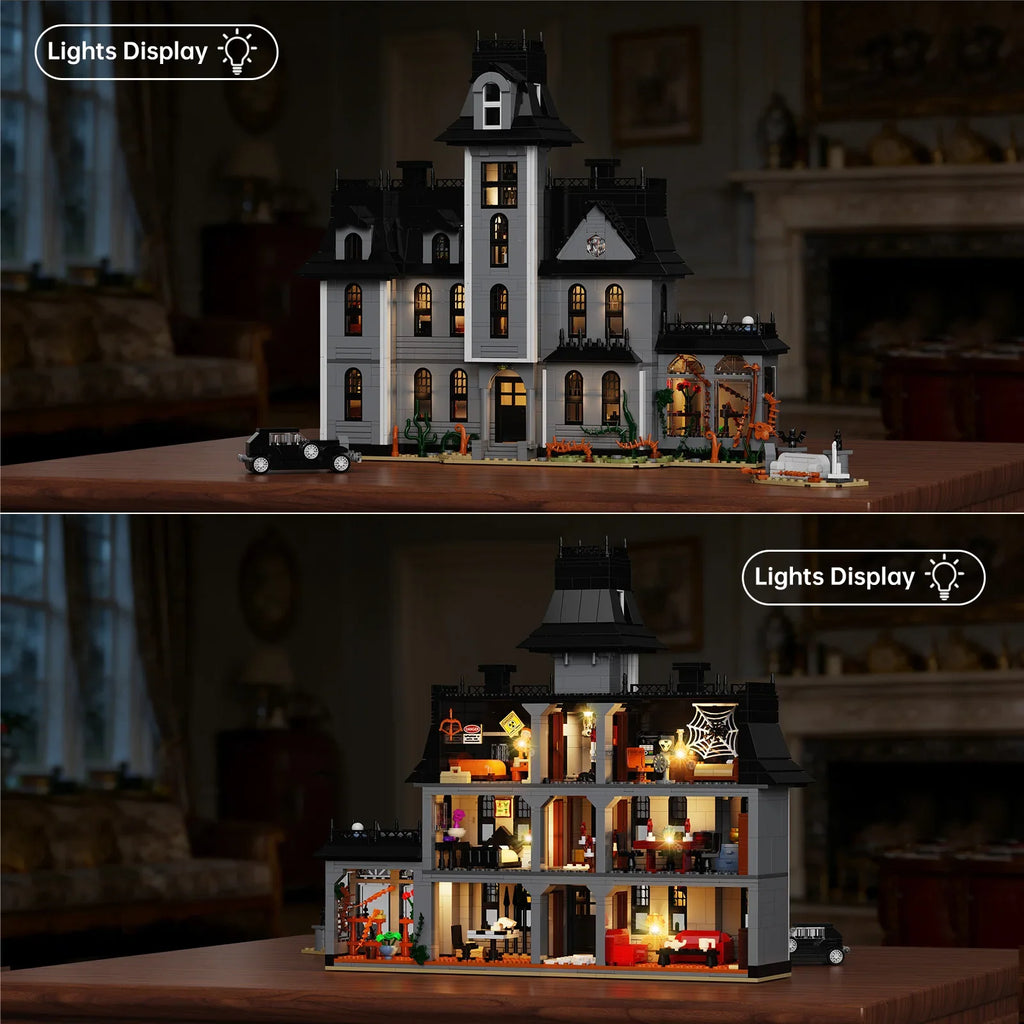 Gothic House Architecture Building Block Set