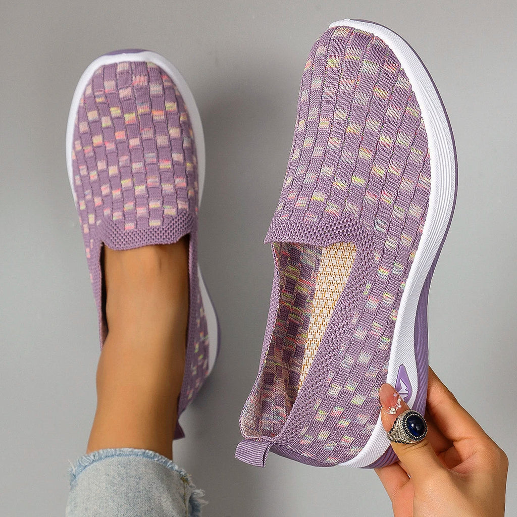 Women's summer breathable mesh flat shoes women's shoes casual sneakers shoes, clearance free shipping