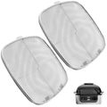 Stainless Steel Splatter Guard Splatter Screen Reusable Air Fryer Splatter Screen for Ninja Foodi AG300C AG301C AG302 AG400