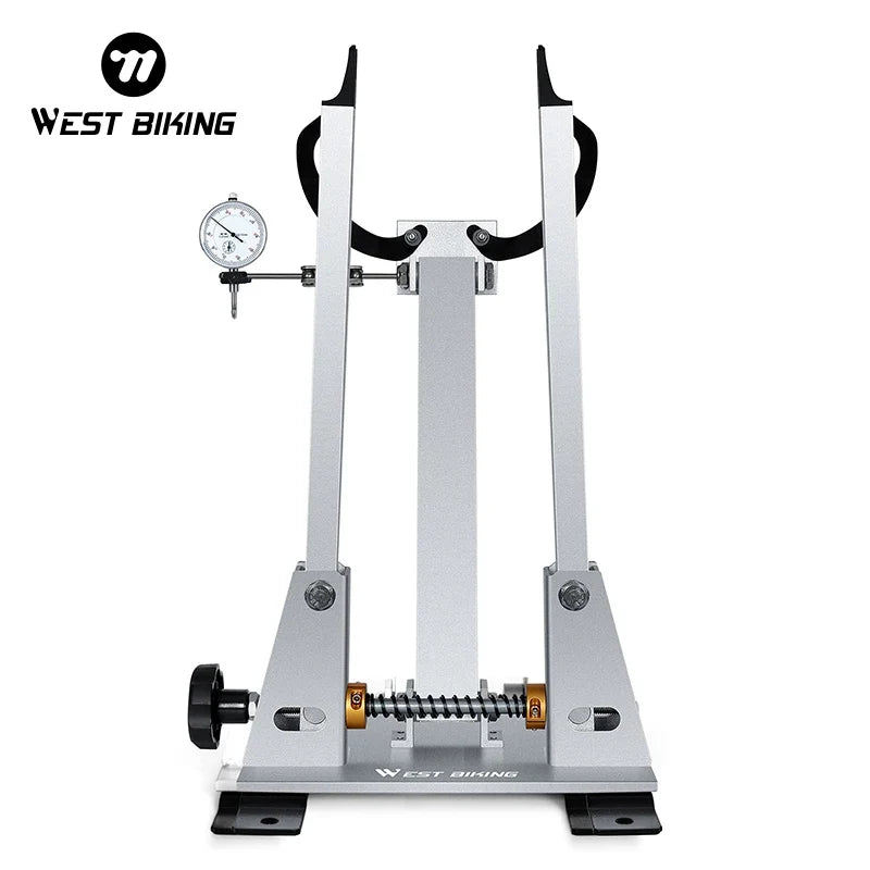 WEST BIKING Bicycle Wheel Truing Stand with Dial Indicator