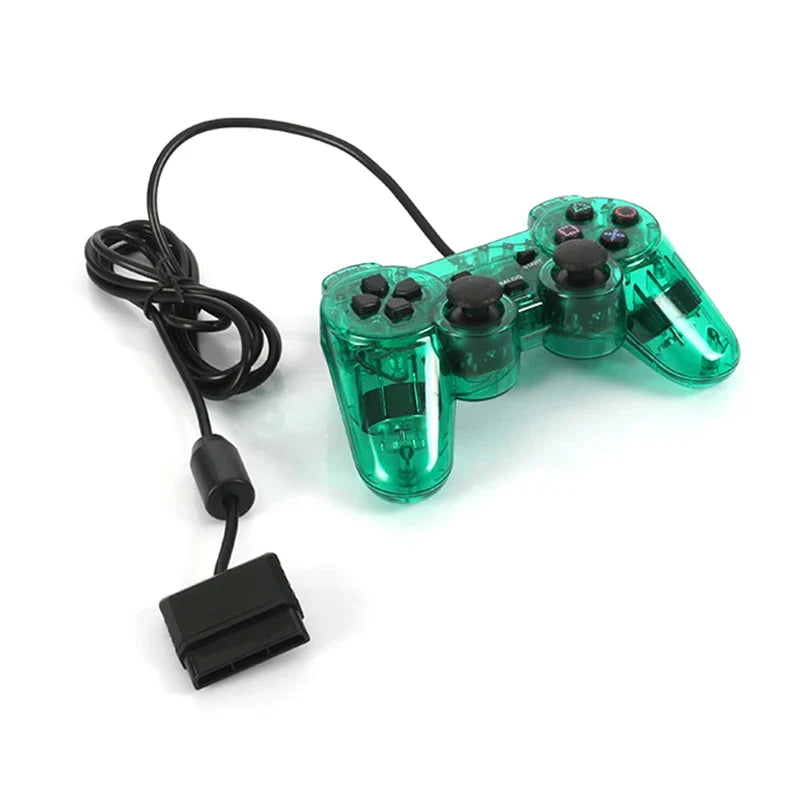 Wired Analog Controller Gamepad Joystick Joypad for PS2/PS1/PS One/PSX Console Dual Shock Vibration Joypad Wired Controller