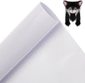 Custom Fursuit Eye Mesh 39x11.8inch White PVC Mesh Net 0.2mm Thick Waterproof Printable Mesh for Furries Cosplay Making Kit