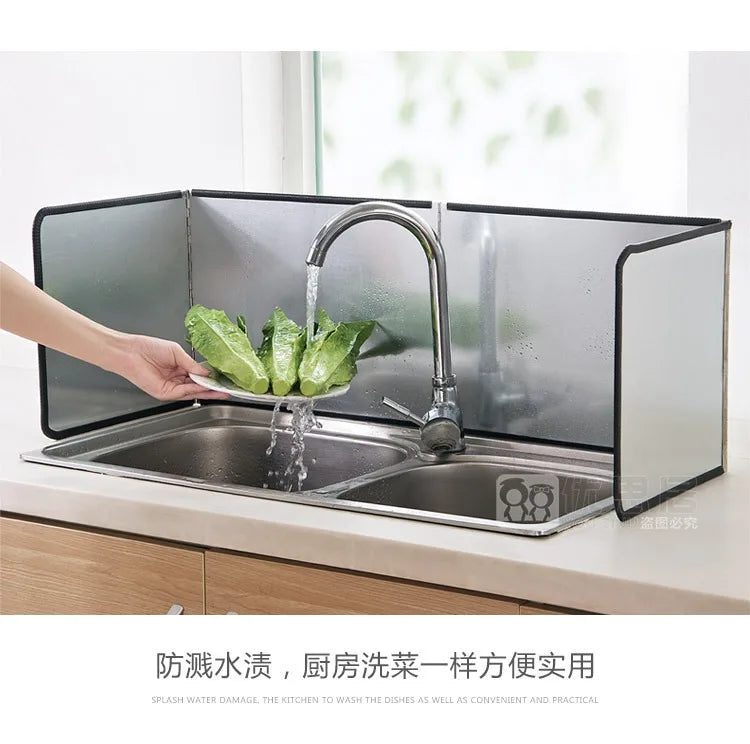 Oil Splatter Guard Grease Splatter Screen for Frying Splatter Guard Stainless Steel Splatter Screen Gas Stove Oil Splash Guard
