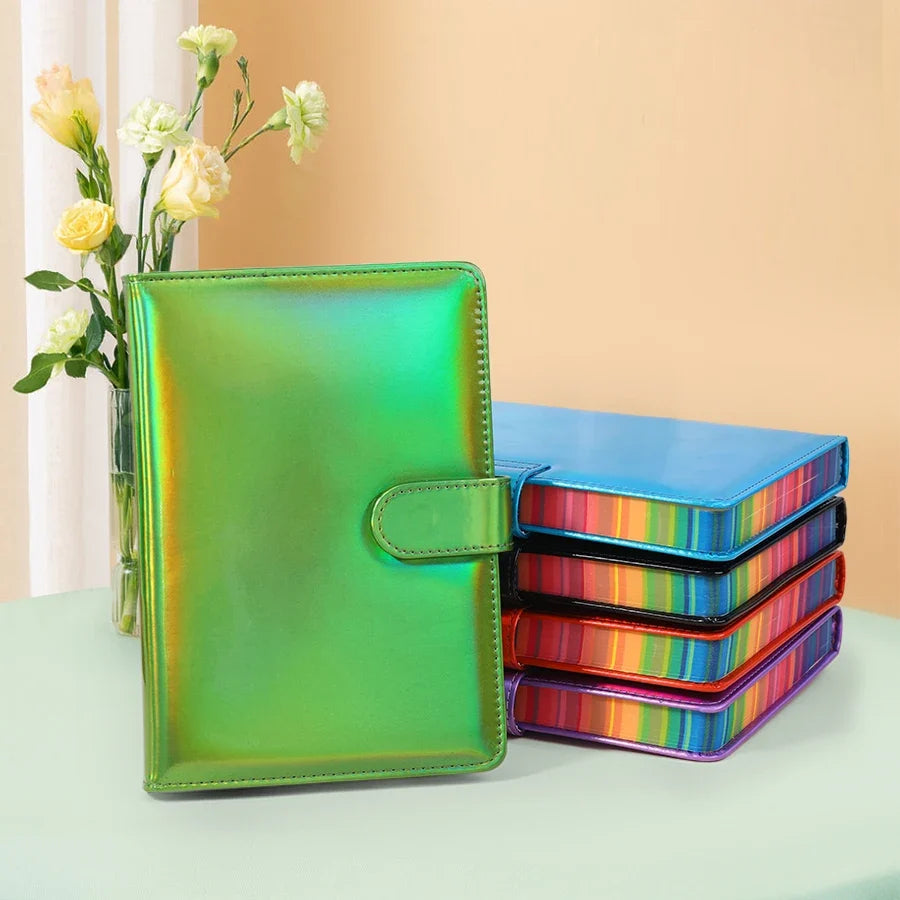 1pc Laser Gradient Notebook 360 Page Multi Color Office Stationery Hot Selling School Student Hardcover High Quality Notebook