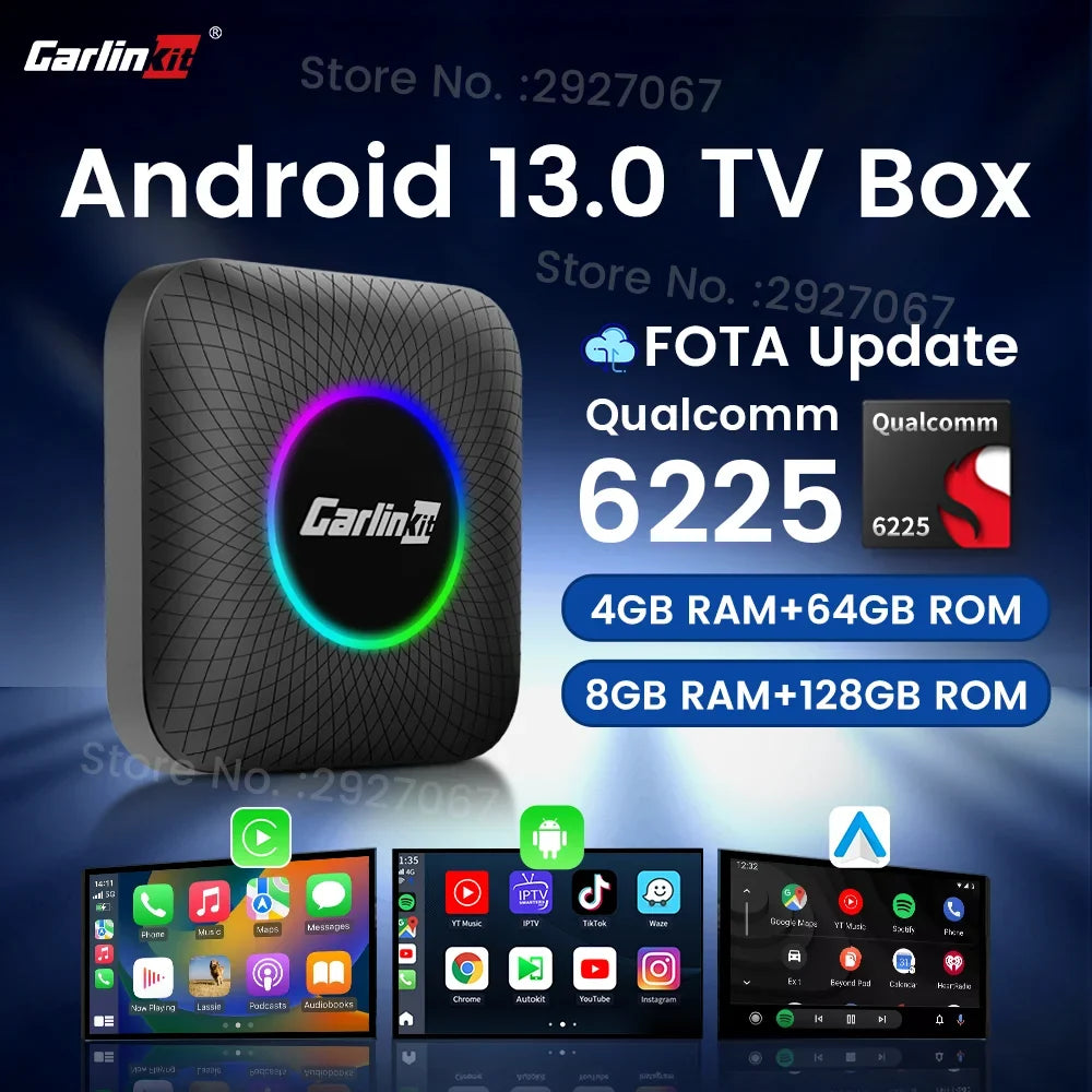 CarlinKit CPC200-Tbox Android 13 CarPlay AI Box