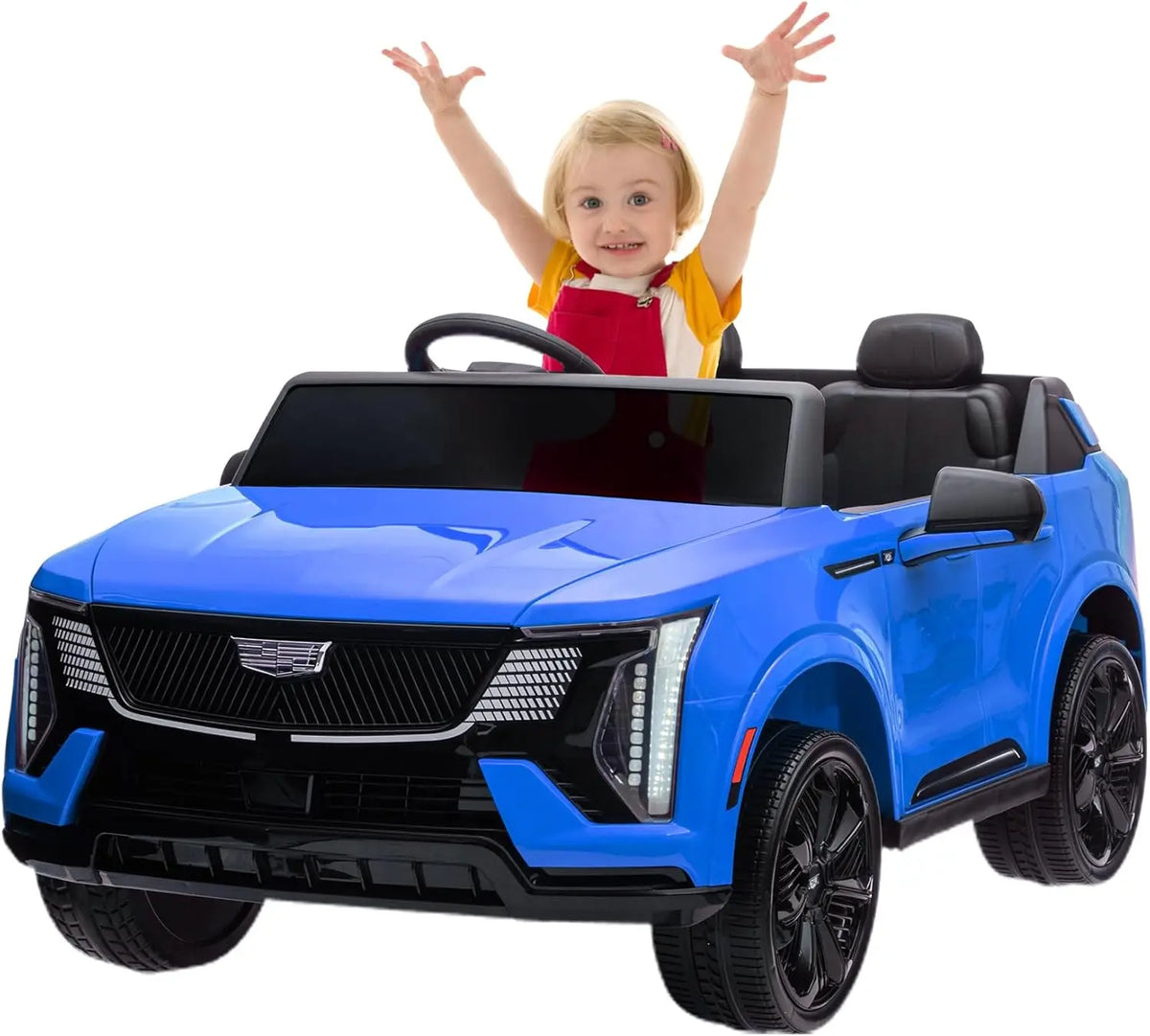 24V Two-Seat Kids Ride-On Car with Remote Control