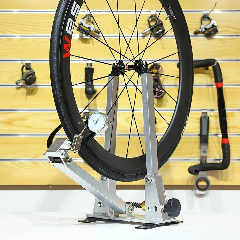 WEST BIKING Bicycle Wheel Truing Stand with Dial Indicator