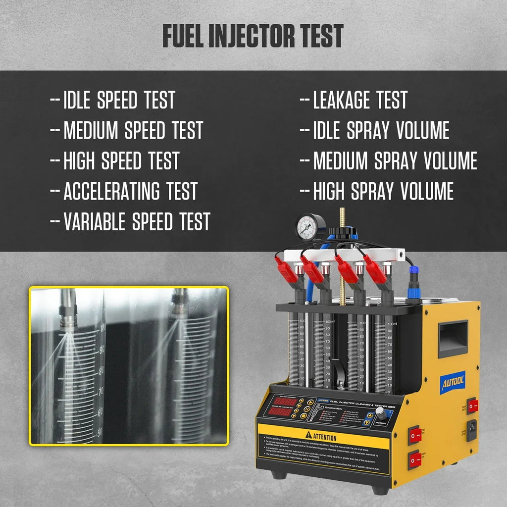 AUTOOL CT160 Fuel Injector Cleaner and Tester