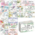 60pcs Prayer Cards,Mini Scripture Cards With Assorted Bible Verses,Christian Religious Sympathy Motivational Cards for Men,Women