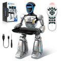 2.4G AI Smart Delivery Robot Gesture Voice Control Recording Programming LED Dancing Robot Christmas Toy Gift for Children