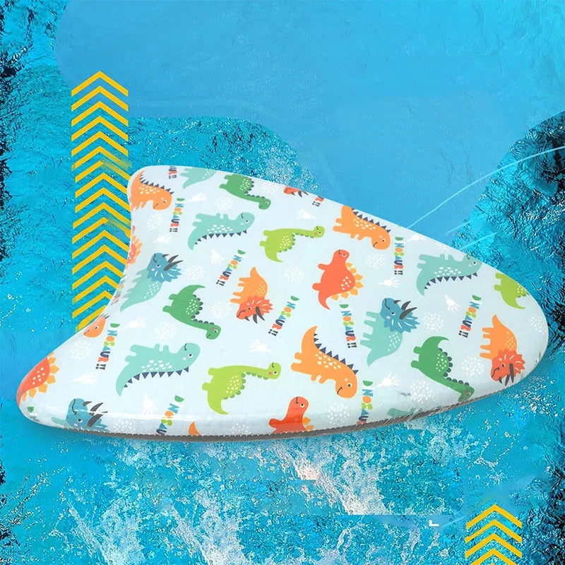 2 Colors Animal Print Floating Board Swimming Training Kick Board for Kids Adults Water Pool Accessories