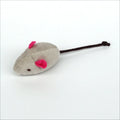 Interactive Catnip-Filled Rattle Mouse Toy for Cats Pretend Fur Design Pre-filled with Catnip for Enhanced Play Pet Game