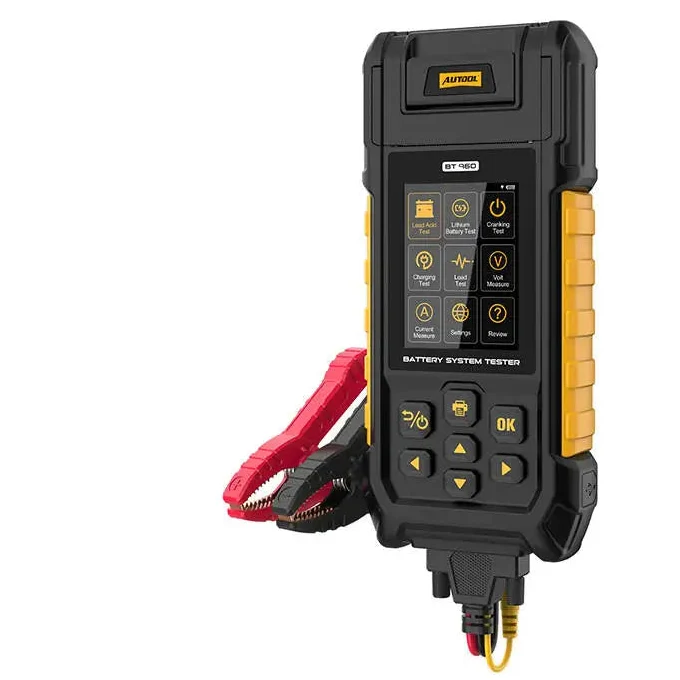 AUTOOL BT960 6V-72V Battery Tester with Thermal Printer