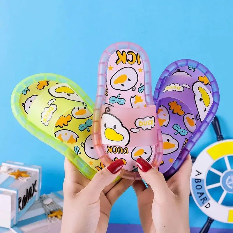 Flip Flops Toddler Light Up Slippers Children LED Kids Slippers Baby Bathroom Sandals Kids Shoes For Girl Boys
