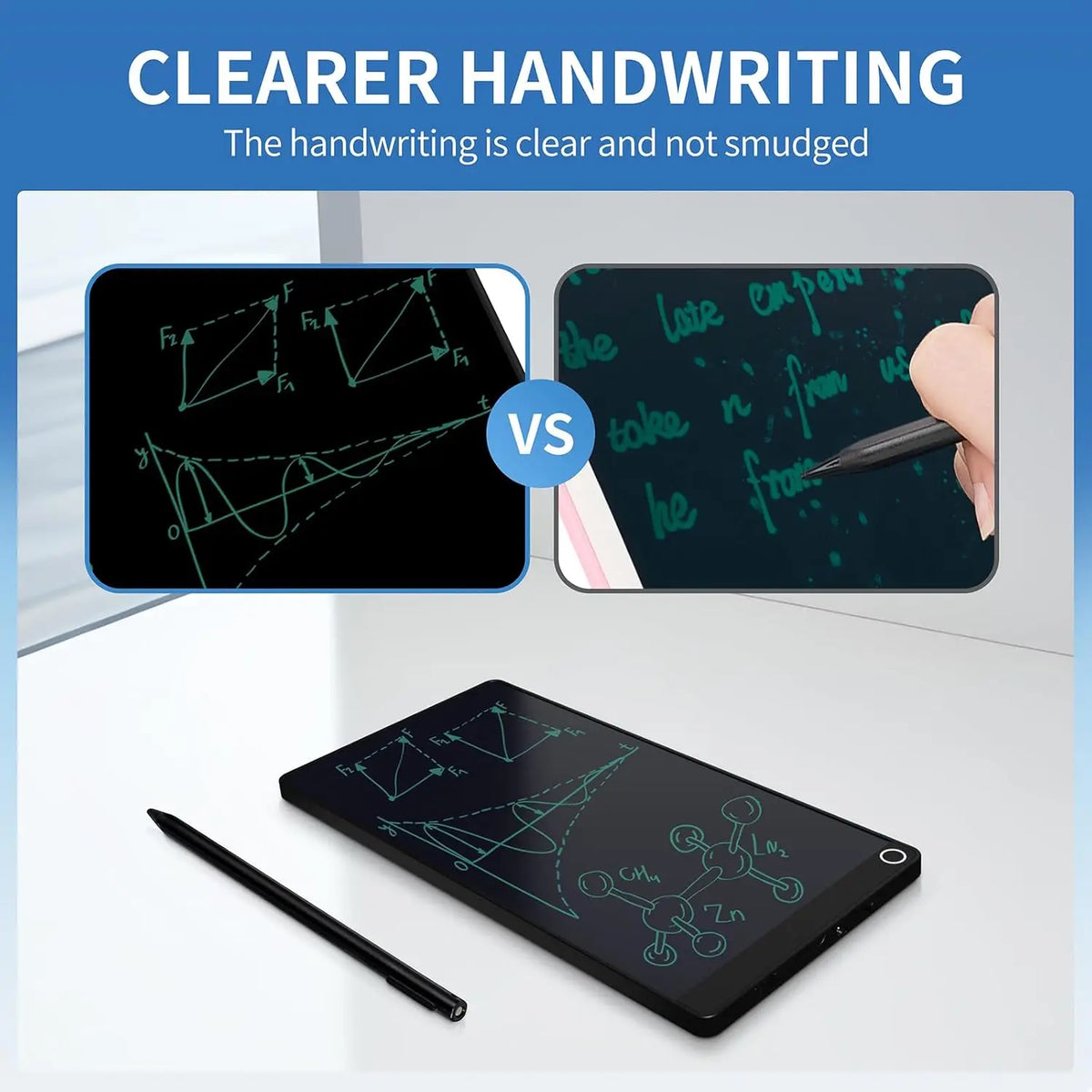 6.5" Full Screen LCD Writing Tablet, Portable Digital Notepad, Lightweight Pocket Design, Ideal For Creative Sketching Drafting